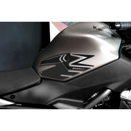 2 SIDE 3D Knee PROTECTIONS compatible para MOTO KAWASAKI Z650