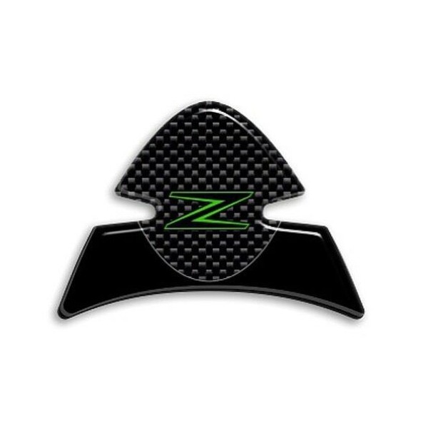 PROTECTION gel 3D ZONE KEY compatible pour MOTO KAWASAKI Z1000 2014-2020 vert
