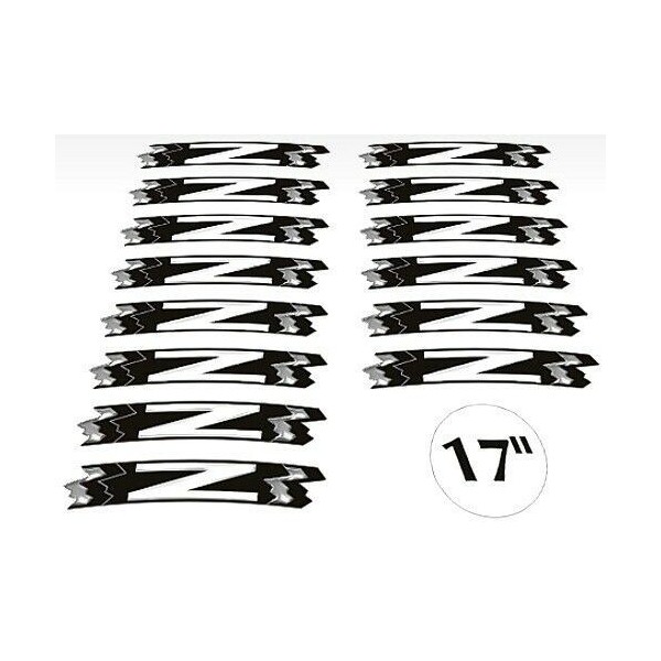 ADHESIVE STRIP KIT kompatibel für 17 RIMS NAKED MOTORCYCLE KAWASAKI Z YELLOW FLUO