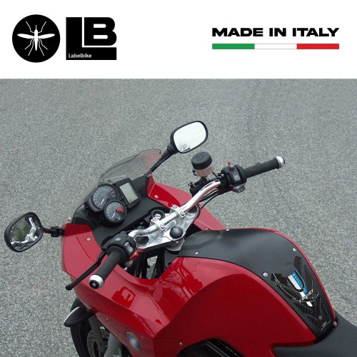 ADHESIVE GEL 3D CARBON BODYWALL PARASTER compatible BMW F800 ST MOTORCYCLE 2