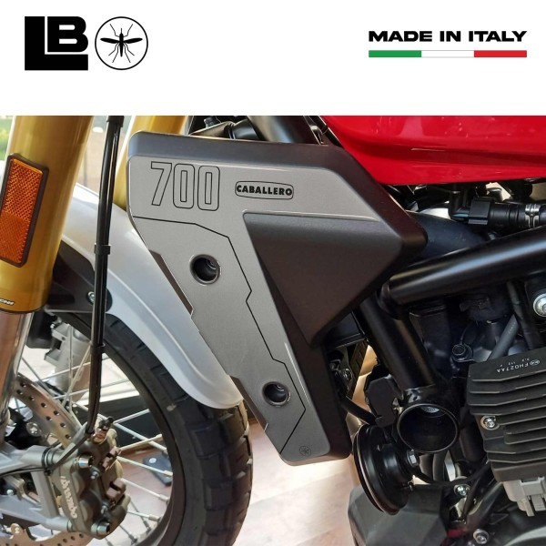 Stickers 3D Protecteurs déflecteurs moto compatibles avec Fantic Caballero 700