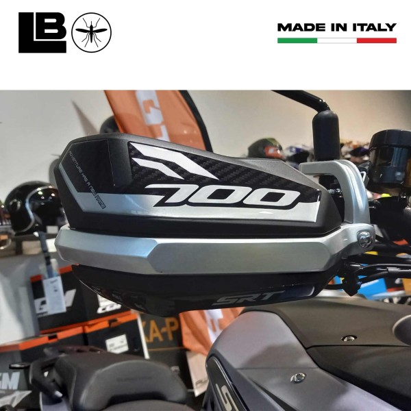 Stickers 3D Résine Garde-Mains Moto compatible avec QJ Motor SRT 700