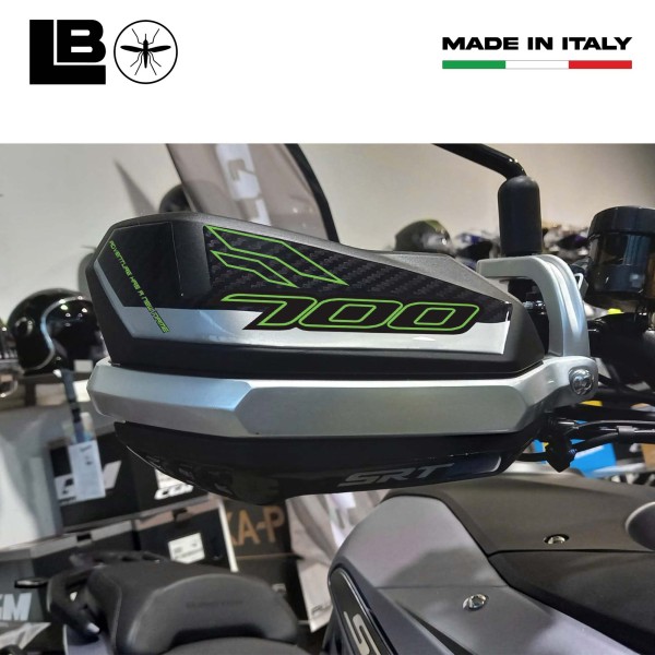 Stickers 3D Résine Garde-Mains Moto compatible avec QJ Motor SRT 700