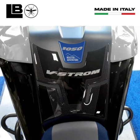 Kit complet d'autocollants 3D compatibles avec la moto Suzuki V-Strom 1050 Bleu
