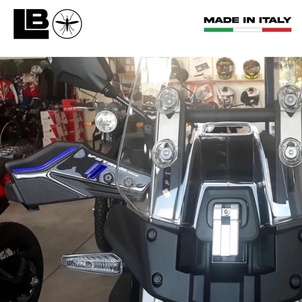 Kit completo de adhesivos 3D protectores compatibles con la moto Suzuki V-Strom 1050 Azul