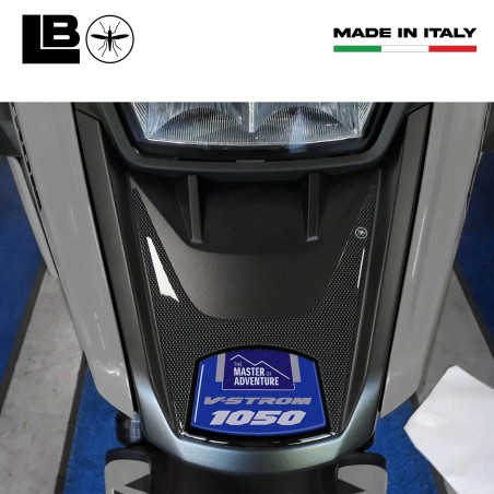 Kit completo de adhesivos 3D protectores compatibles con la moto Suzuki V-Strom 1050 Azul