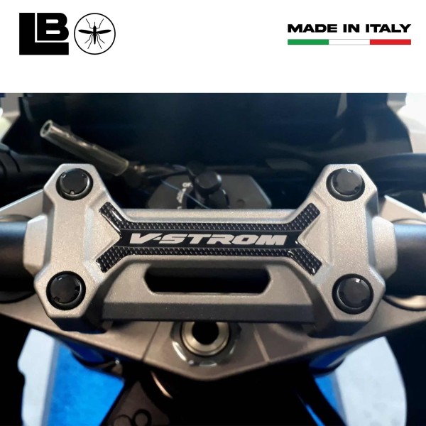 Kit completo de adhesivos 3D protectores compatibles con la moto Suzuki V-Strom 1050 Azul