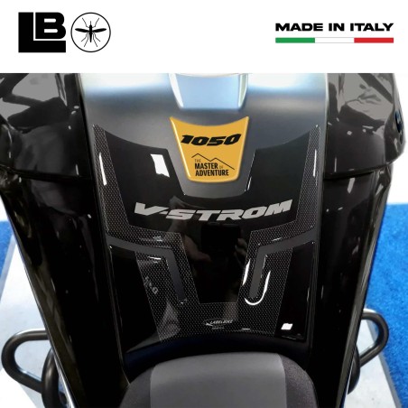 Kit complet d'autocollants 3D protecteurs compatibles avec la moto Suzuki V-Strom 1050 Gold