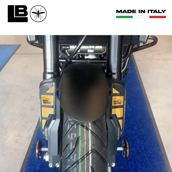 Komplettes Kit 3D-Aufkleber Protektoren kompatibel mit Suzuki V-Strom 1050 Gold Motorrad