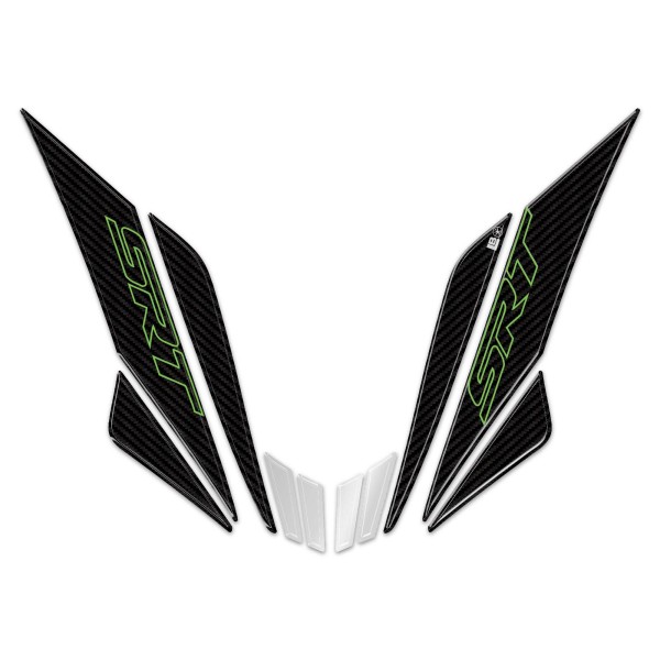 3D Aufkleber Frontschnabelschutz Motorrad kompatibel mit QJ Motor SRT 700