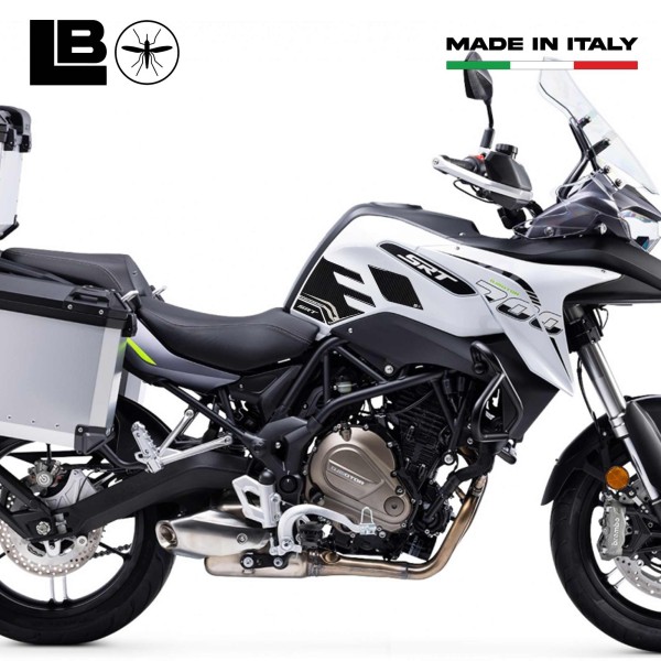 Stickers 3D Motorcycle Tank Side Protectors compatible with QJ Motor SRT 700