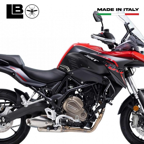 Stickers 3D Protections latérales de réservoir de moto compatibles avec QJ Motor SRT 700