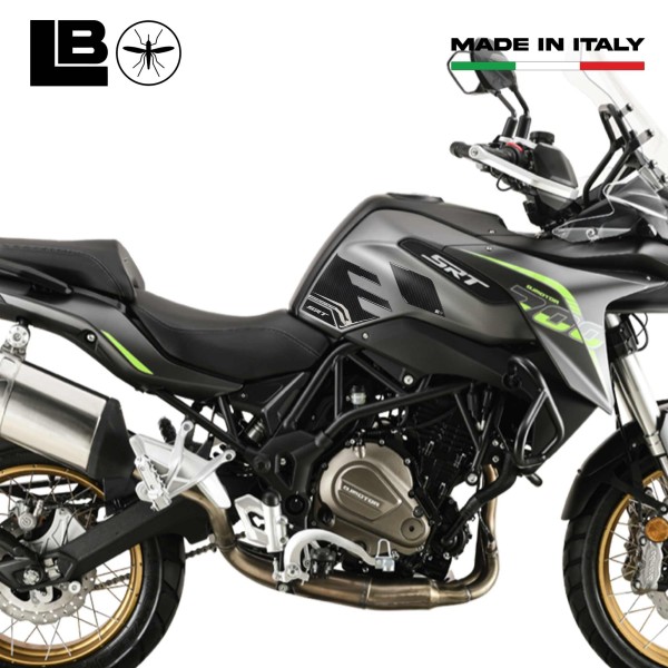 Pegatinas 3D Protectores laterales del tanque de la motocicleta compatible con QJ Motor SRT 700