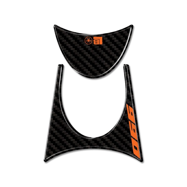 Sticker 3D Protection Zone Key Motorcycle compatible with KTM 990 Duke 2024-2025