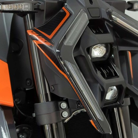 3D Stickers Front Face Protectors motorbike compatible with KTM 990 Duke 2024-2025