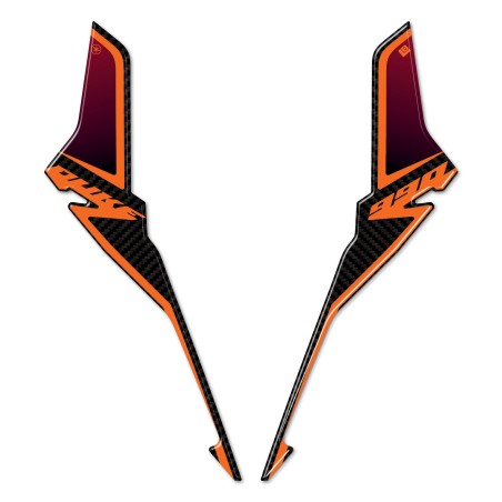Pegatinas 3D Front Face Protectors moto compatible con KTM 990 Duke 2024-2025