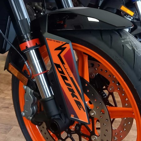 3D Stickers Motorcycle mudguards compatible with KTM 990 Duke 2024-2025