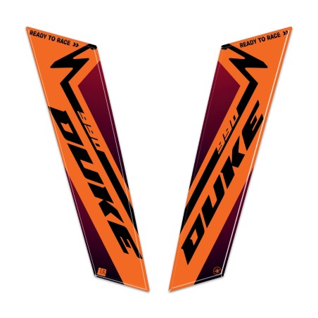 Stickers 3D Garde-boue moto compatible avec KTM 990 Duke 2024-2025