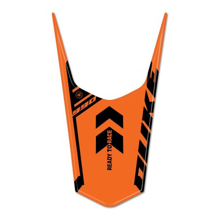 Pegatina 3D Guardabarros Centro Moto compatible con KTM 990 Duke 2024-2025