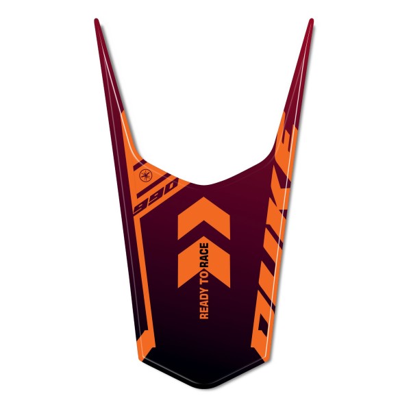 Pegatina 3D Guardabarros Centro Moto compatible con KTM 990 Duke 2024-2025