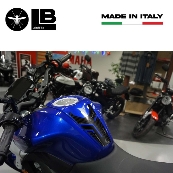 3D Tank Guard Sticker compatible with Yamaha Mt-125 bike 2020-25