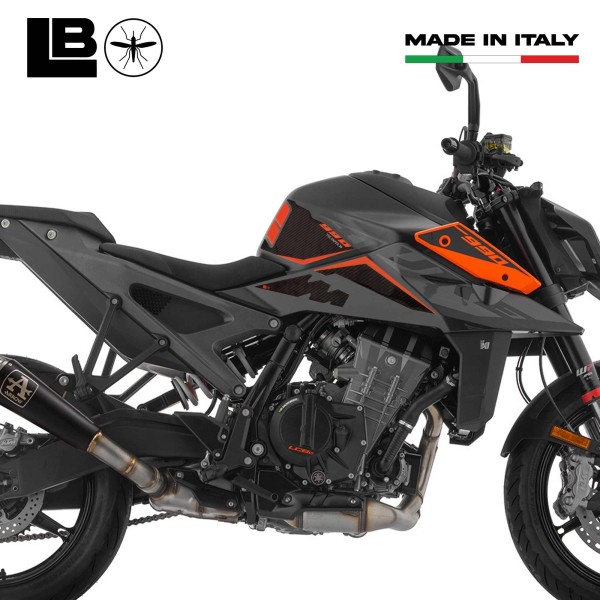 Pegatinas 3D compatibles con los protectores laterales de depósito KTM 990 Duke 2024-2025