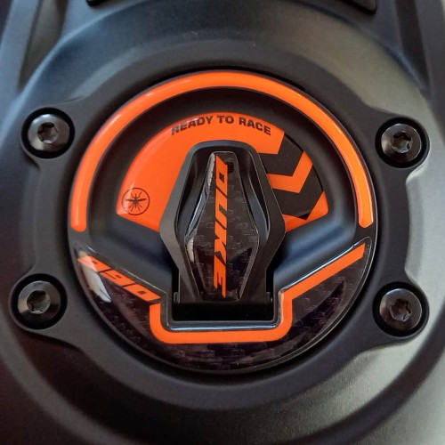 Pegatinas 3D tapa del tanque clave moto compatible con KTM 990 Duke 2024-2025