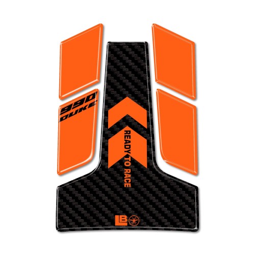                                             Αυτοκόλλητο 3D Tank Guard Μοτοσικλέτα συμβατό με KTM 990 Duke 2024-2025
                                          