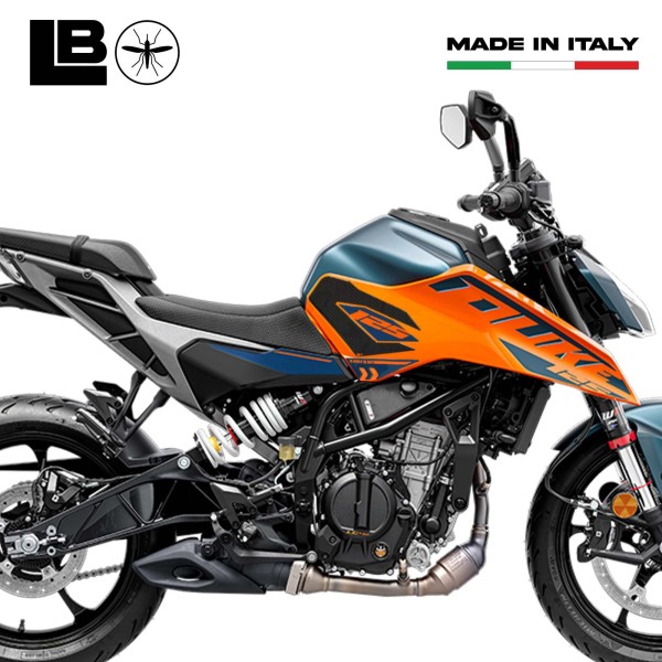 Pegatinas 3D Protectores laterales de depósito compatibles con KTM 125 Duke 2024-2025