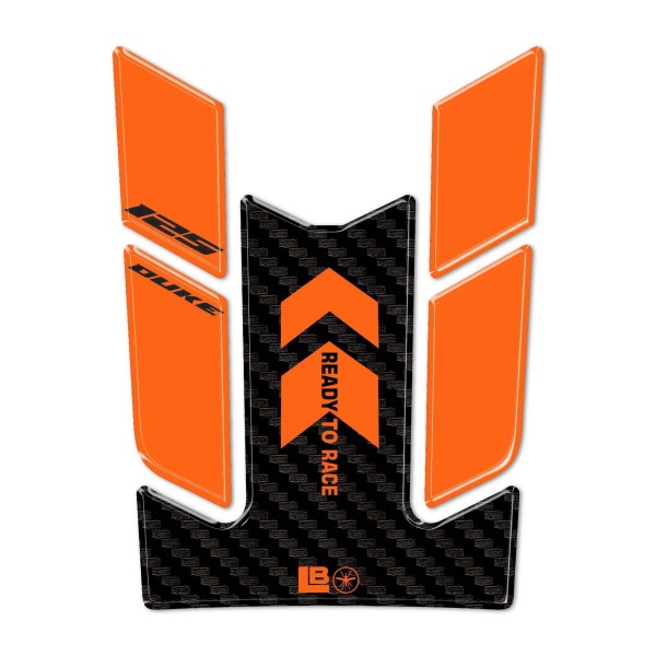 3D Adhesive Tank Guard Motorcycle compatible with KTM 125 Duke 2024-2025