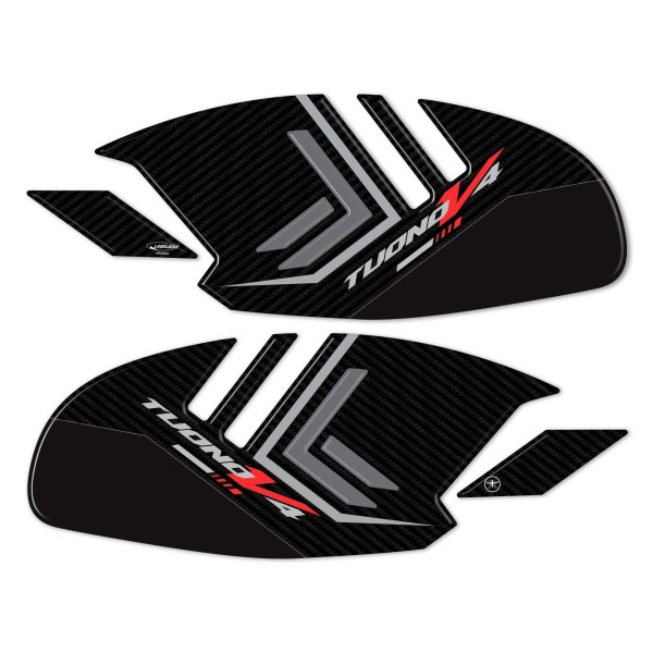 Stickers 3D Protections latérales de réservoir de moto compatibles avec Aprilia Tuono V4