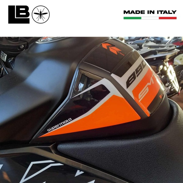Protection de réservoir 3D Stickers Moto compatible avec KTM 890 SMT 2024-2025