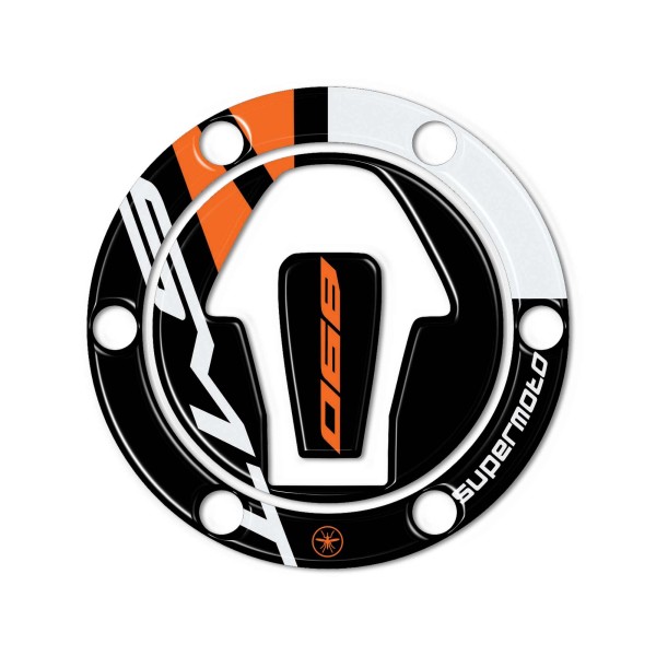Adhésif 3D Bouchon de réservoir protection moto compatible avec KTM 890 SMT 2024-2025