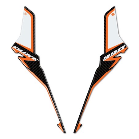 Motorbike Front Spoiler Stickers 3D compatible with KTM 990 Duke R 2025