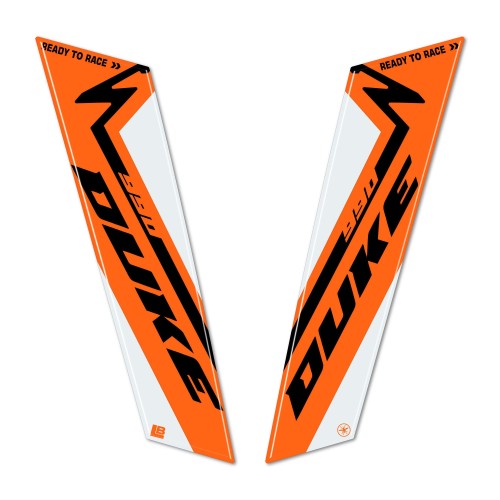 Pegatinas Gel 3D Guardabarros Moto compatible con KTM 990 Duke R 2025 2