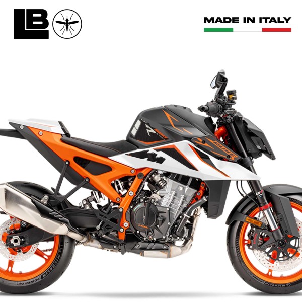 Tank-Seitenprotektoren 3D-Aufkleber kompatibel mit KTM 990 Duke R 2025