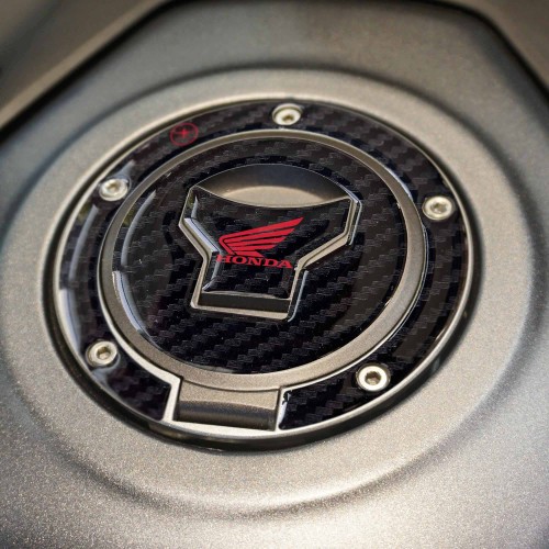 Honda Aufkleber 5-Loch-Motorrad-Tankdeckel Schutz - Rot Honda-Logo