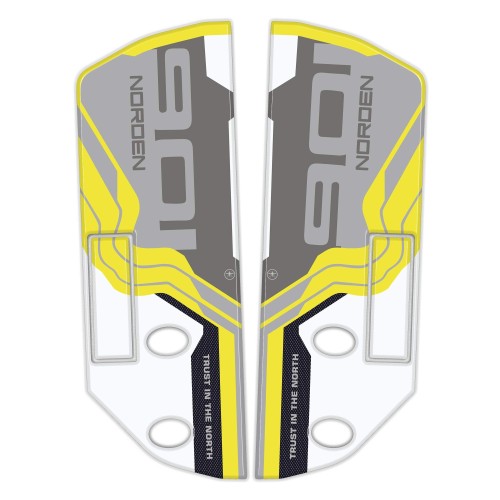 High wing stickers motorbike compatible with Husqvarna Norden 901 2024 2