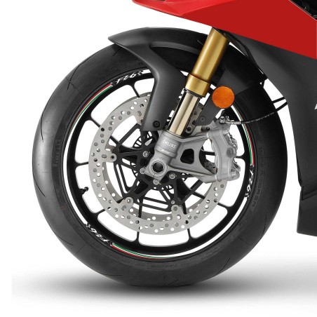 Adhesive Stickers for 17" Wheel Rims Motorcycle compatible with Yamaha FZ6
