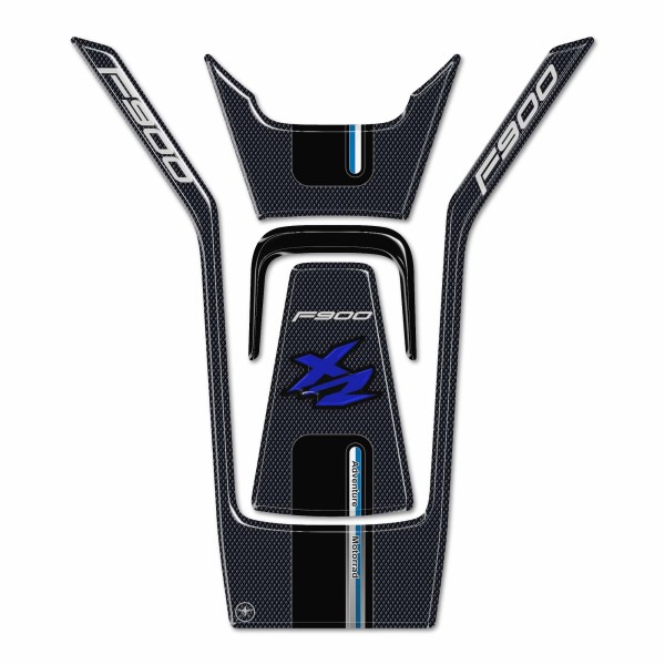 Sticker 3D tank protector motorbike compatible with BMW F900XR