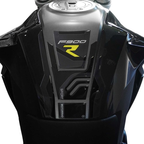 Adhesive 3D tank protector motorbike compatible with BMW F900 R