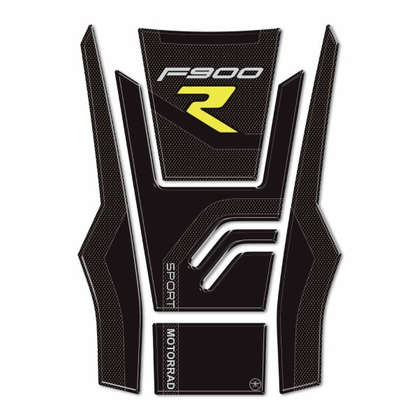 Protector depósito 3D adhesivo moto compatible con BMW F900 R