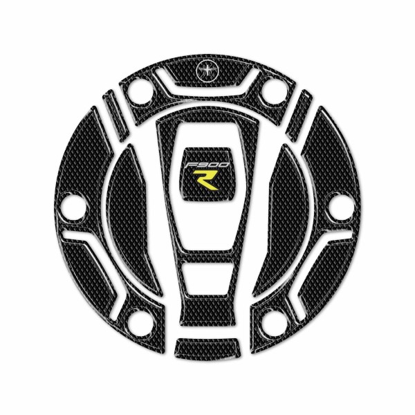 Αυτοκόλλητο τζελ 3D Keyless μοτοσικλέτας Key Cap προστασίας συμβατό με BMW F900 R Κίτρινο