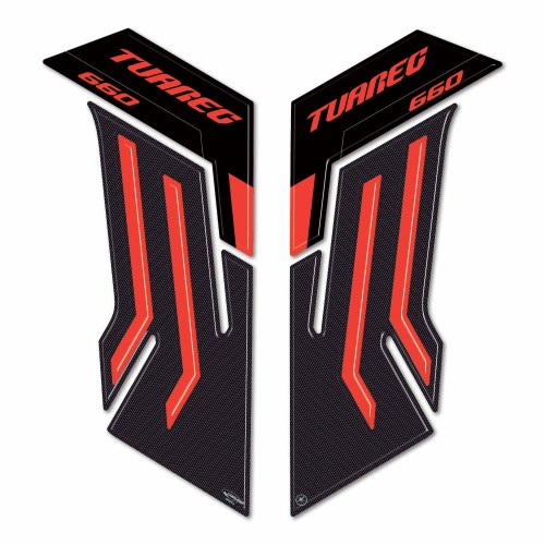 Tank side protectors 3D stickers compatible with Aprilia Tuareg 660 2024 2