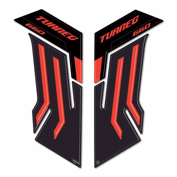 Tank side protectors 3D stickers compatible with Aprilia Tuareg 660 2024