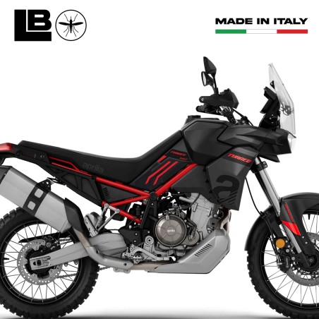 Tank Seitenschutz 3D Aufkleber kompatibel mit Aprilia Tuareg 660 2024