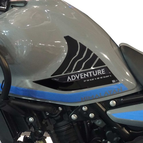                             3D αυτοκόλλητα μοτοσικλέτας Tank Side συμβατά με Royal Enfield Himalayan 450
                          