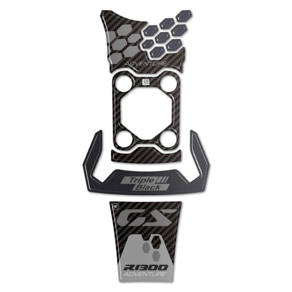 Kit de pegatinas protectoras de depósito compatible con BMW R1300 GS Adventure