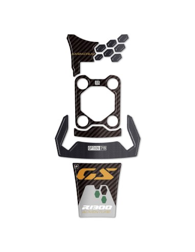 Kit de pegatinas protectoras de depósito compatible con BMW R1300 GS Adventure