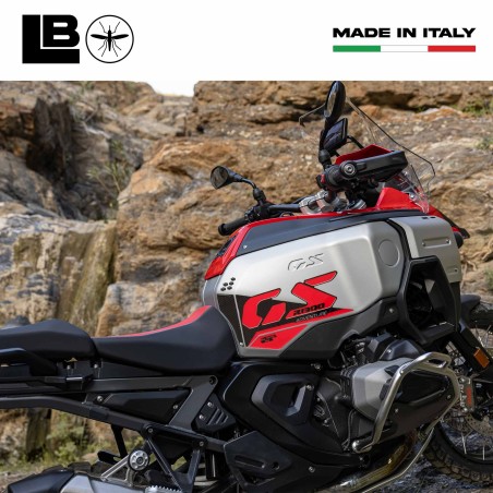 3D Gel Aufkleber 3D Motorrad Seitenprotektoren kompatibel mit BMW R1300 GS Adventure